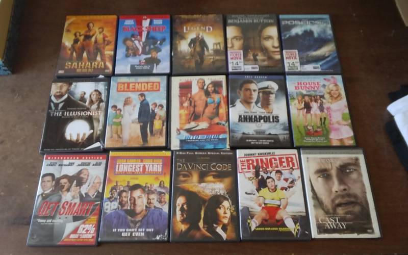 lot 15 image: 15 DVDs