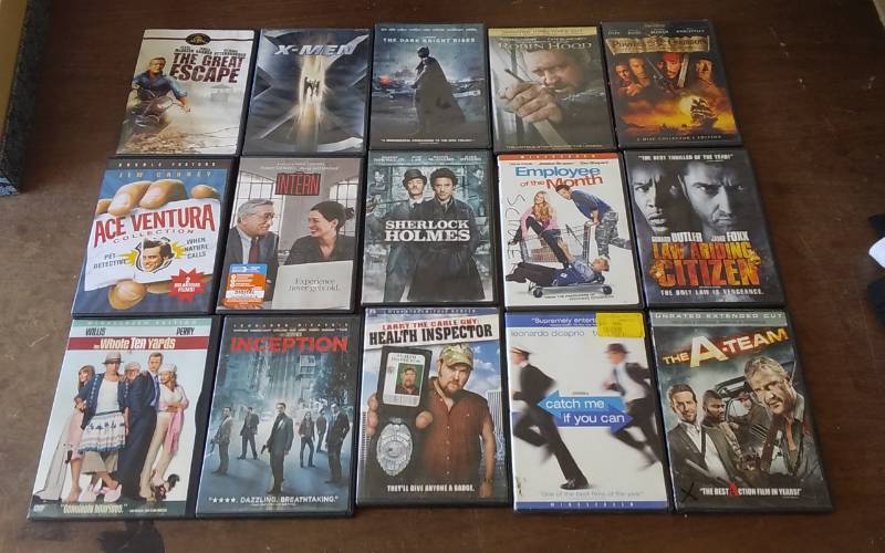 lot 16 image: 15 DVDs