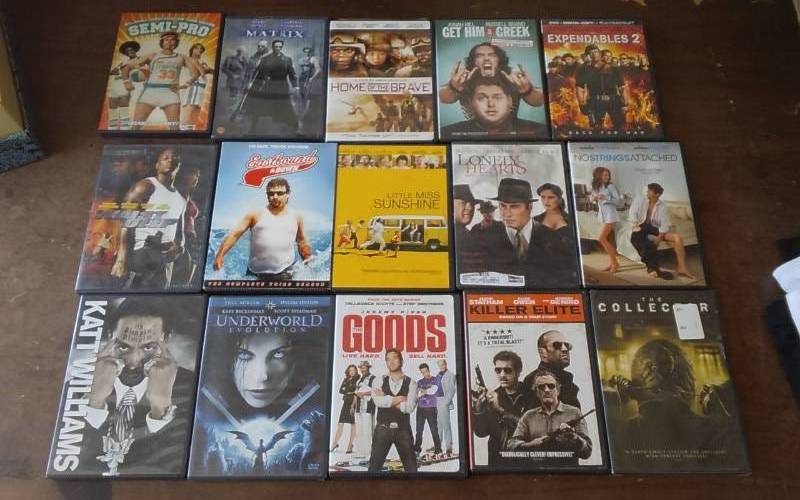 lot 20 image: 15 DVDs
