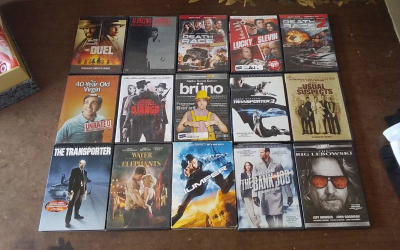 lot 22 image: 15 DVDs