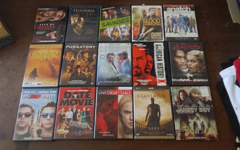lot 23 image: 15 DVDs