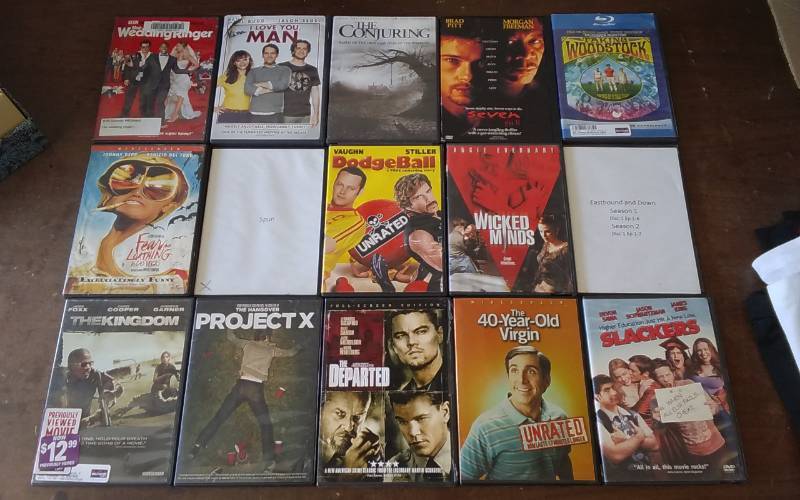 lot 24 image: 15 DVDs