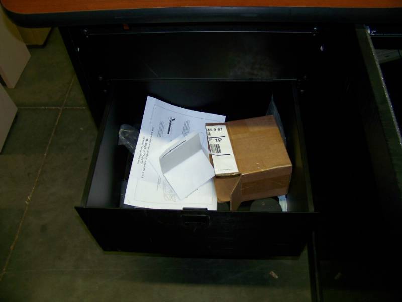 lot 29 image: Middle Atlantic Editing Desk with Rack Enclosure including Sigma Electronics VDA