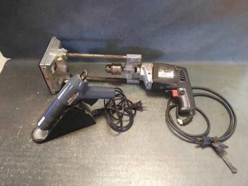 lot 63 image: Bench Drill Press and More