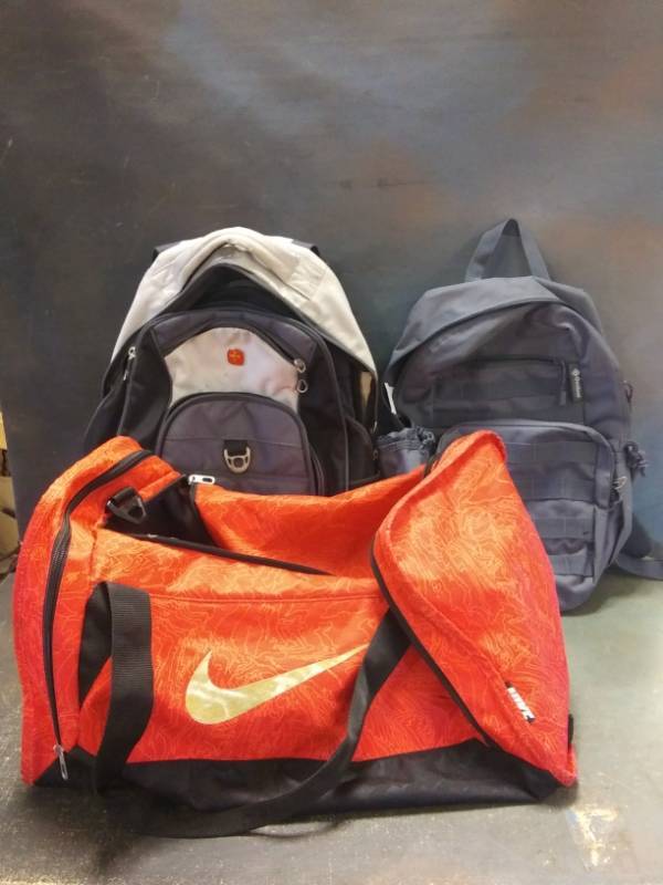 lot 69 image: Backpacks and Gym Bag