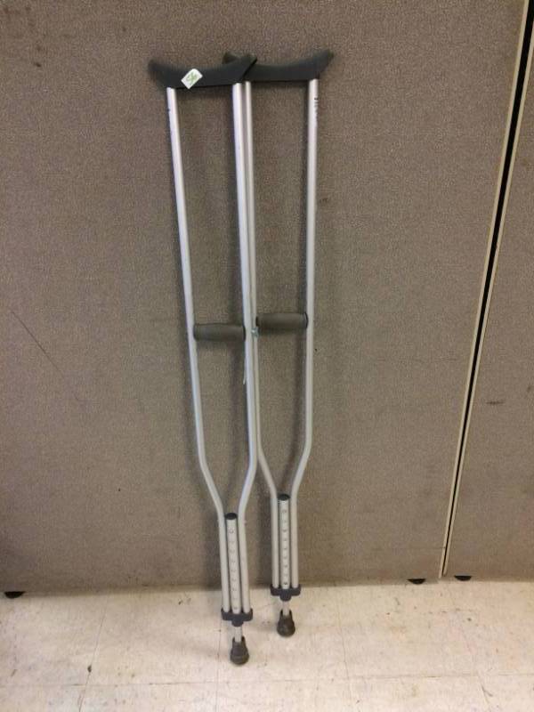 lot 56 image: Crutches