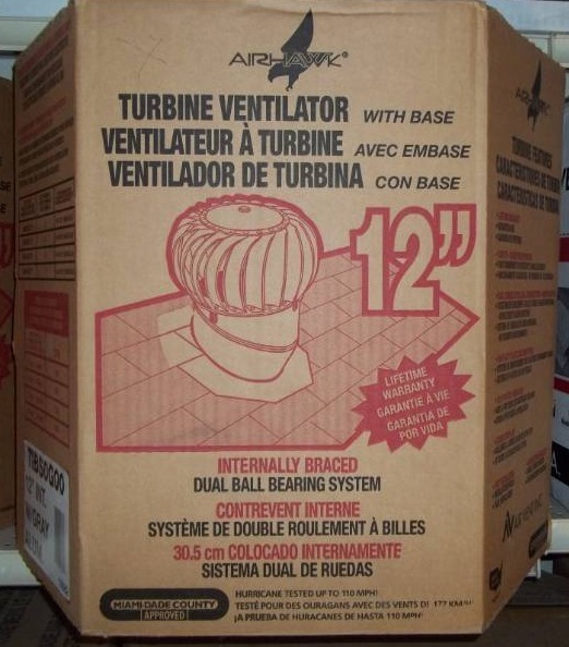 lot 200 image: Turbine Vent