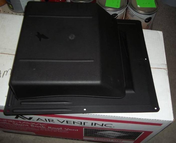 lot 204 image: Plastic Roof Vent