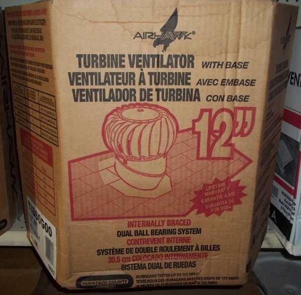 lot 206 image: Turbine Vent