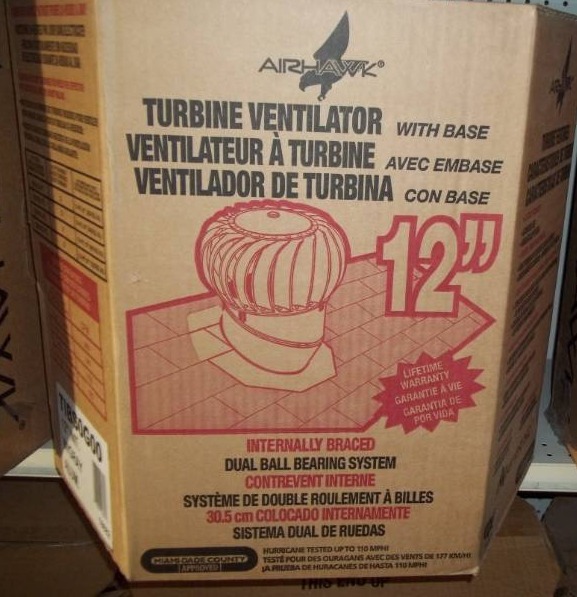 lot 207 image: Turbine Vent