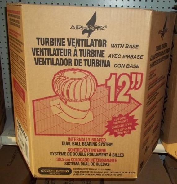 lot 209 image: Turbine Vent
