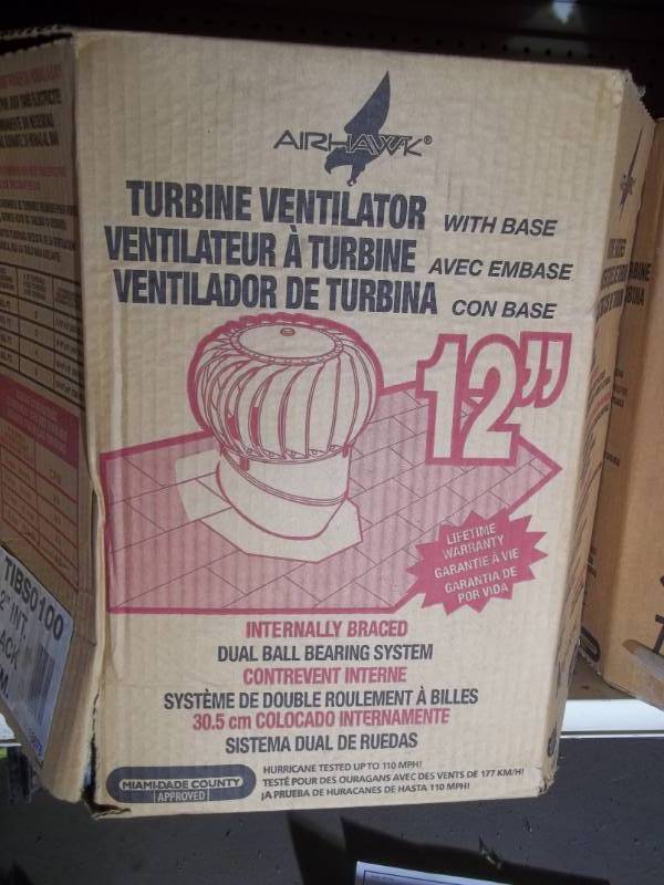 lot 224 image: Turbine Vent