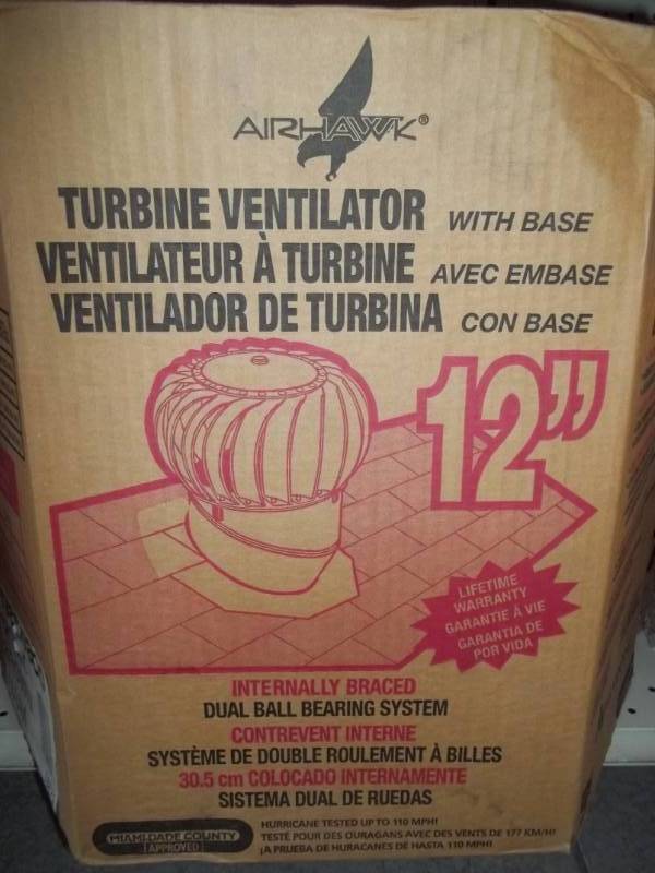 lot 227 image: Turbine Vent