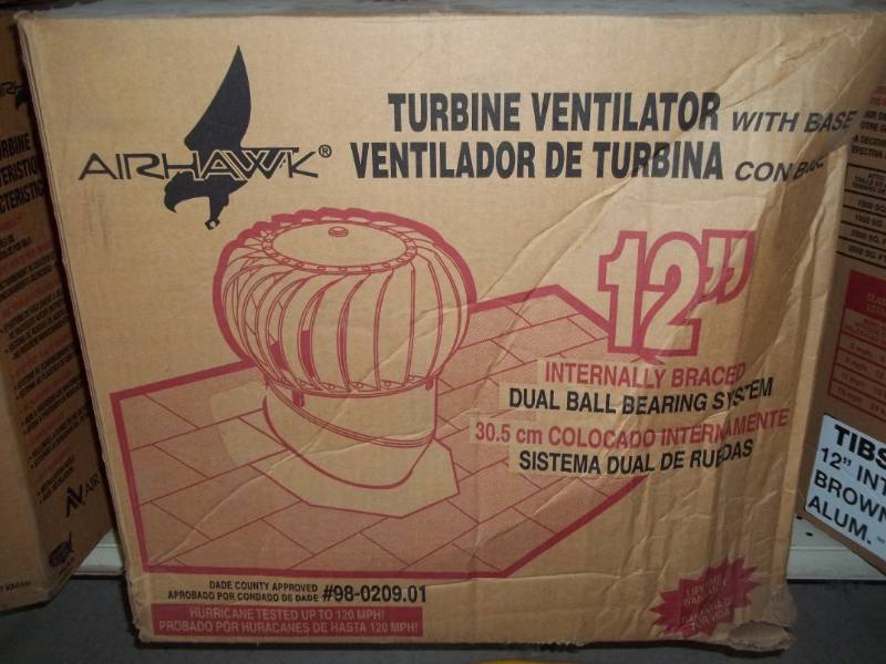 lot 229 image: Turbine Vent