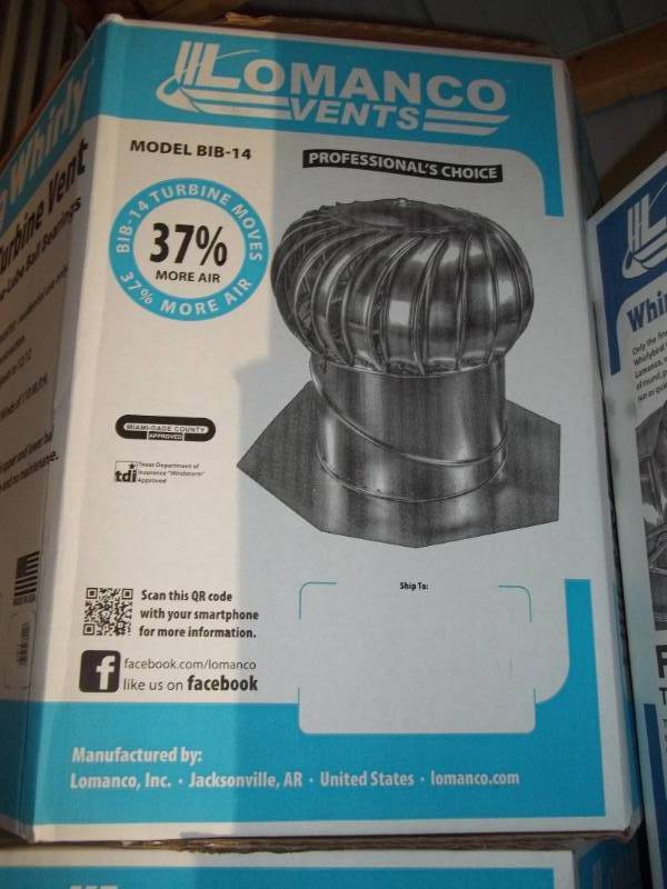 lot 235 image: Turbine Vent