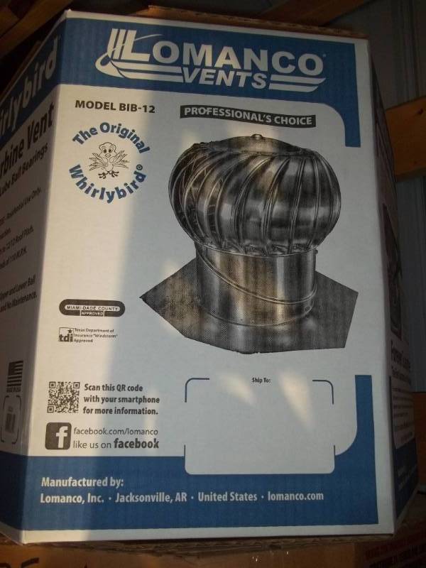 lot 237 image: Turbine Vent