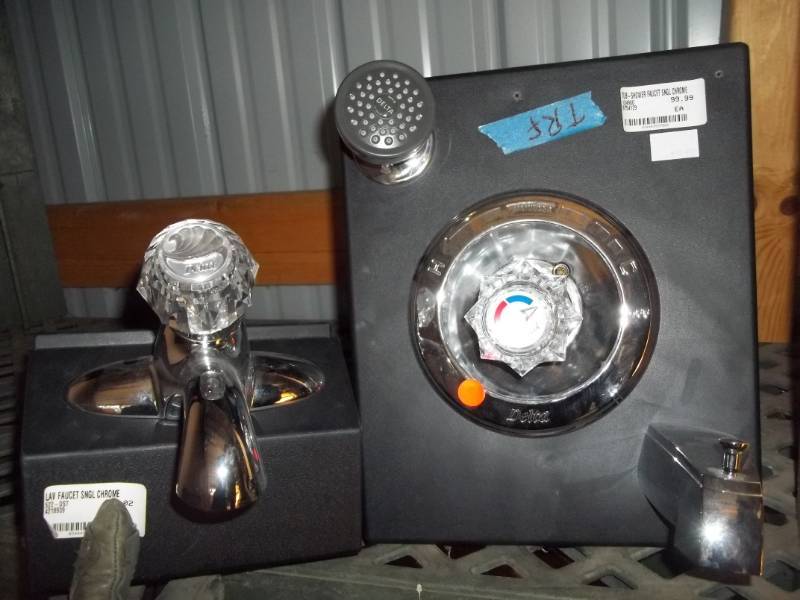 lot 245 image: TubShower Faucet and Sink Faucet