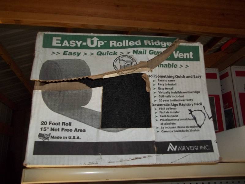 lot 253 image: Rolled Ridge Vent