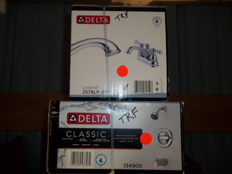lot 255 image: TubShower Faucet System and Sink Faucet