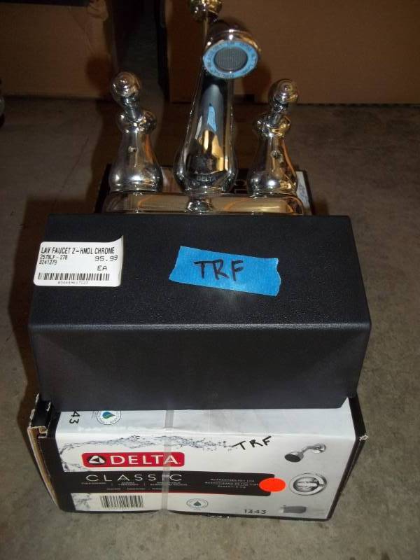 lot 256 image: TubShower Faucet System and Sink Faucet