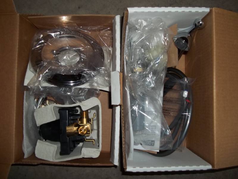 lot 261 image: Shower System and Faucet