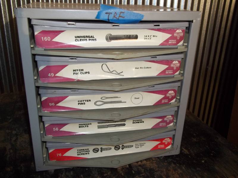 lot 276 image: Hardware Bin with Assorted Hardware