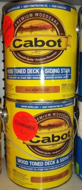 lot 287 image: Deck and Siding Stain