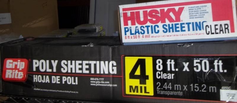lot 413 image: Plastic Sheeting