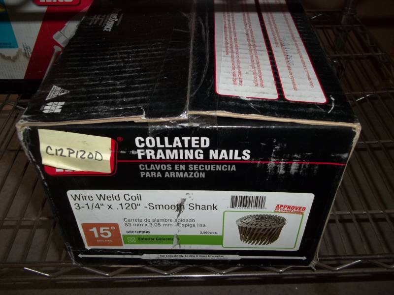 lot 444 image: Collated Framing Nails