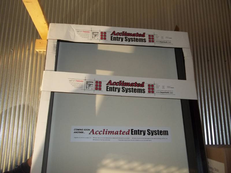 lot 455 image: Large Per-hung Exterior Door