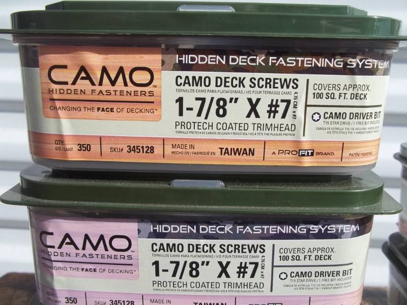 lot 488 image: Camo Deck Screws