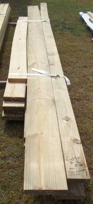 lot 22 image: Green Treated Lumber