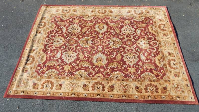 lot 11 image: Large 9 x 12 Capel Incorporated Mumtaz Mahal Rug Carpet