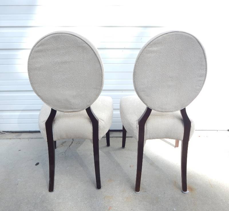 lot 25 image: Pair of Barbara Barry Upholstered Chairs