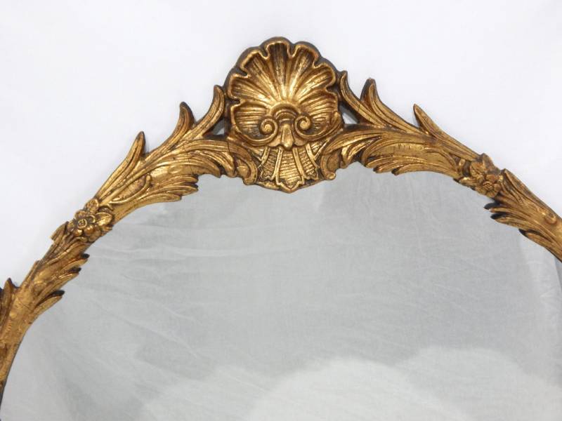 lot 81 image: Large Vintage Ornate Mirror