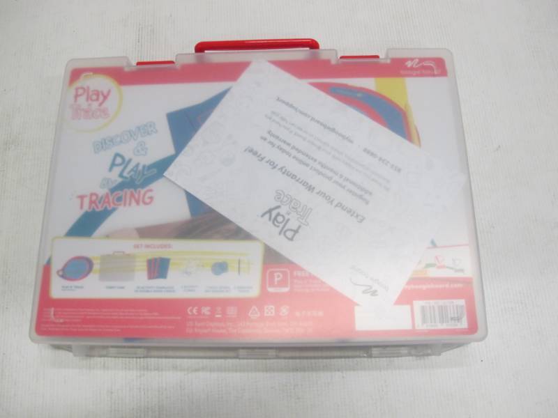 lot 38B image: Boogie Board Play and Trace 33 Piece Activity Kit