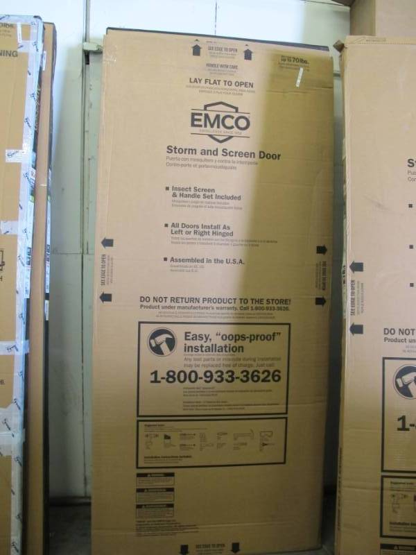 Emco 36 In X 80 In 400 Series White Universal Self Storing