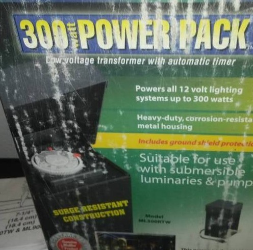 lot 253 image: Malibu 300 watt power pack - new.