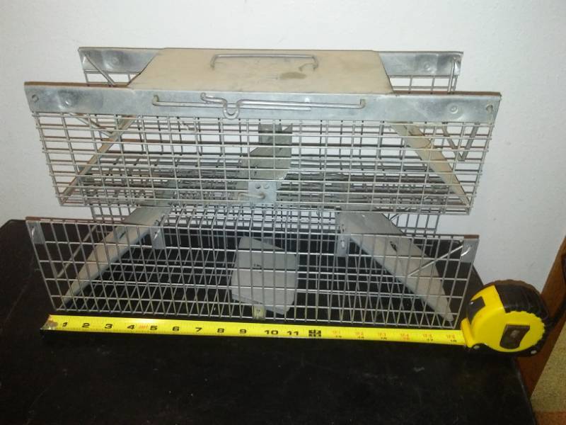 lot 256 image: 2 live traps.