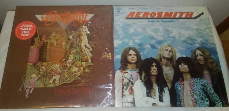 lot 273 image: 2 Aerosmith Albums