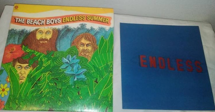 lot 275 image: Beach Boys Endless Summer with rare poster. Near mint double album.