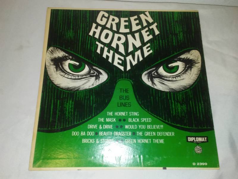 lot 278 image: Green Hornet theme album. TV show soundtrack, gold key comics.
