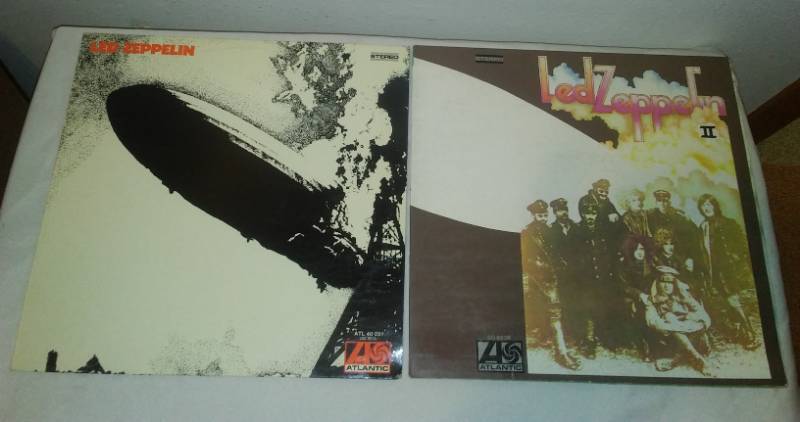 lot 281 image: 2 Led Zeppelin albums