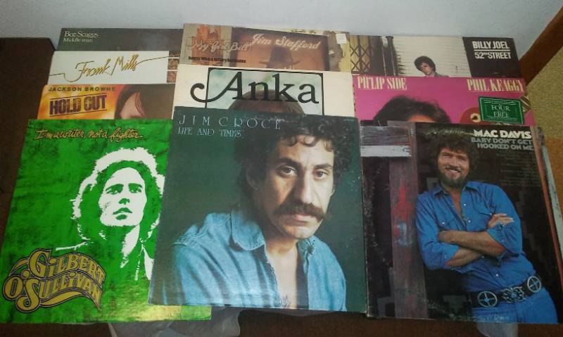 lot 296 image: 10 albums, male artist Albums