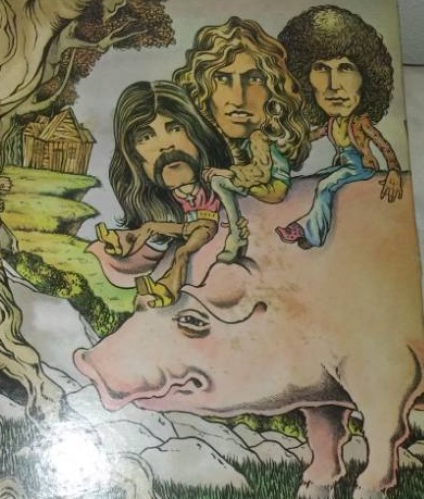 lot 302 image: 5 albums Blood Sweat and Tears, Lynyrd Skynyrd, Black Oak Arkansas, Nitty Gritty Dirt Band