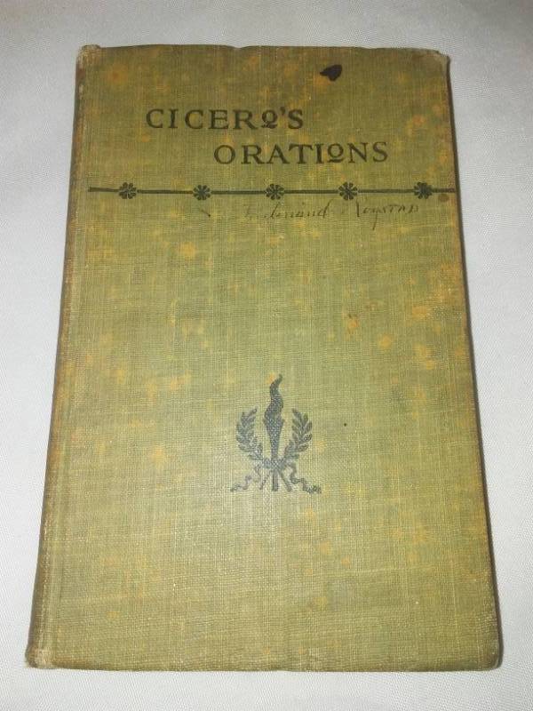 lot 317 image: Ciceros orations 1896