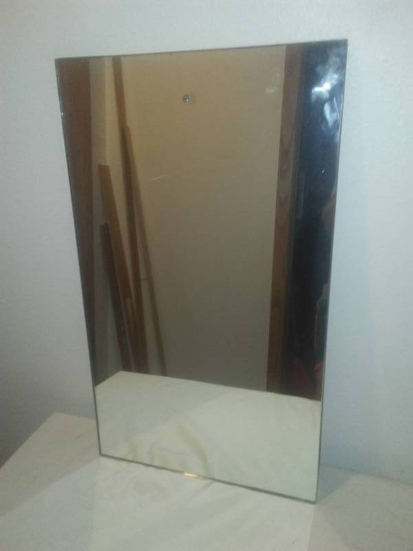 lot 350 image: Vintage heavy duty mirror. 1944