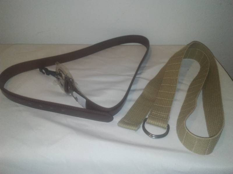 lot 353 image: 2 new mens XL belts