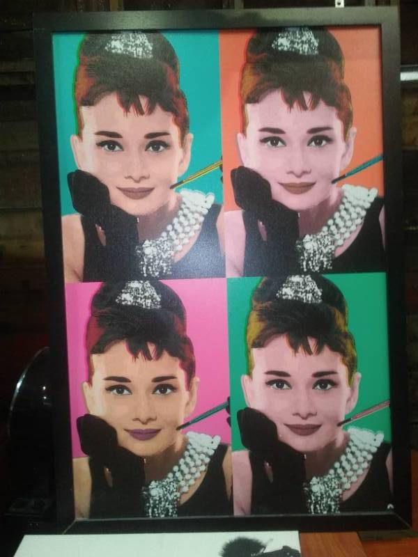 lot 16 image: Artwork, Audrey Hepburn & more