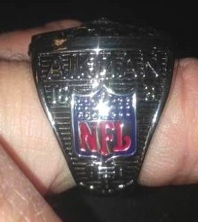 lot 64 image: Dallas cowboys super bowl ring, Troy Aikman.